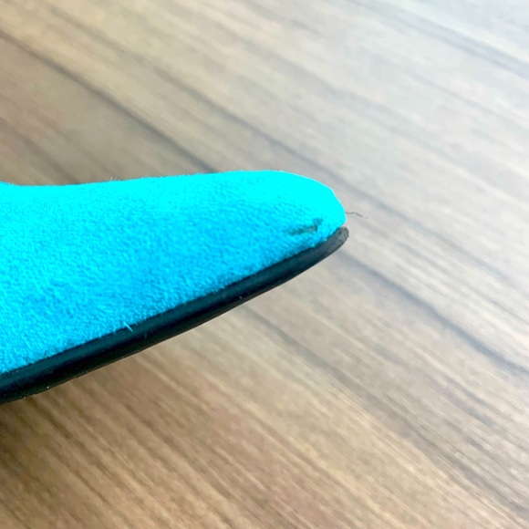 HOST PICK - 4" Blue Suede Stilettos by Guess. Size 7. Excellent Condition - Picture 8 of 14